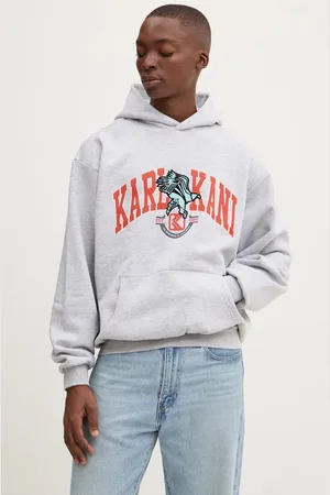 Karl Kani Bluza męska kolor z kapturem z nadrukiem 60210116