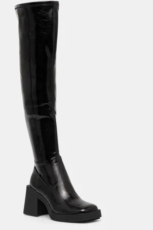 Steve Madden Kozaki Kolby damskie kolor na słupku SM11003365