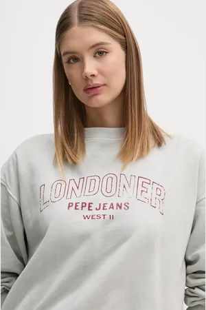 Pepe Jeans Bluza bawełniana FIORELINA damska kolor z nadrukiem PL581464