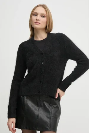 AllSaints Sweter wełniany VORTEX damski kolor W033KB