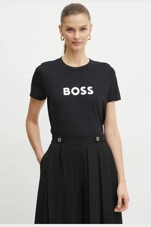 HUGO BOSS T-shirt bawełniany damski kolor 50501139
