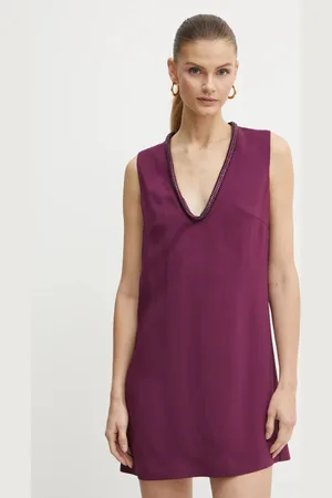 Pinko Sukienka kolor mini prosta 103969 A23V