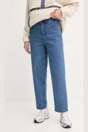 Quiksilver Jeansy Baggy Carrot Denim damskie high waist EQYDP03482
