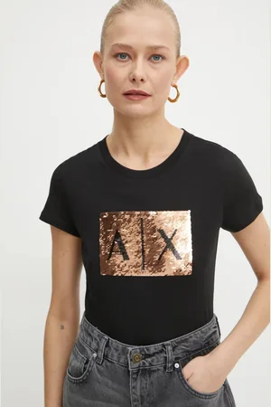 Armani Exchange T-shirt bawełniany kolor 8NYTDL YJ73Z