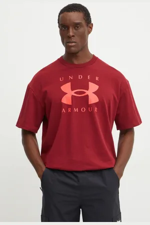 Under Armour T-shirt HW Branded męski kolor z nadrukiem 1389146