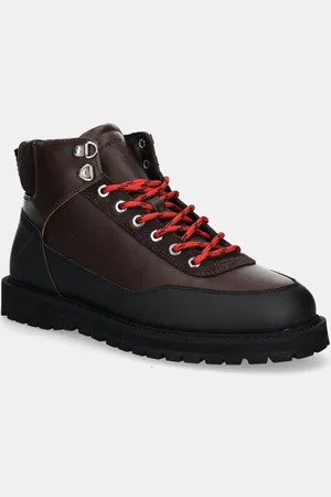GARMENT PROJECT Buty skórzane Olaf Lace-Up Boot męskie kolor GPF2608