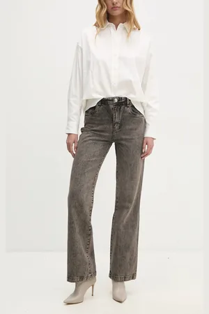 ANSWEAR Lab jeansy damskie high waist