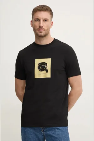 Karl Lagerfeld T-shirt męski kolor z nadrukiem 755460.551235