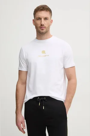Karl Lagerfeld T-shirt męski kolor z nadrukiem 755461.551235