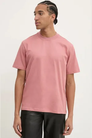 HUGO BOSS T-shirt bawełniany męski kolor gładki 50488330