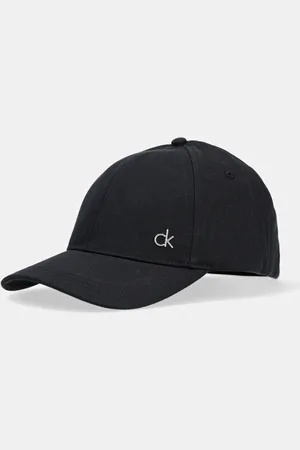 Calvin Klein Czapka z daszkiem bawełniana kolor z aplikacją K60K613102