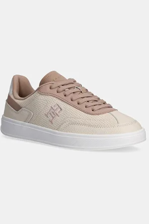 Tommy Hilfiger Sneakersy skórzane TH HERITAGE SNEAKER PERF kolor FW0FW08380