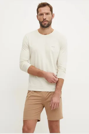 HUGO BOSS Longsleeve męski kolor gładki 50515389