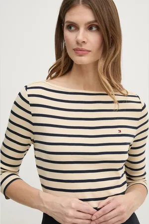 Tommy Hilfiger Longsleeve bawełniany kolor WW0WW40589