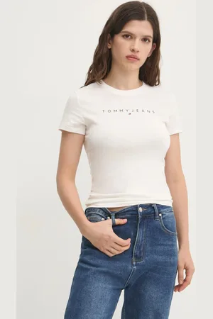 Tommy Hilfiger T-shirt bawełniany damski kolor DW0DW18398