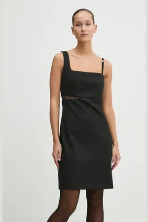 HUGO BOSS Sukienka kolor mini dopasowana 50530172
