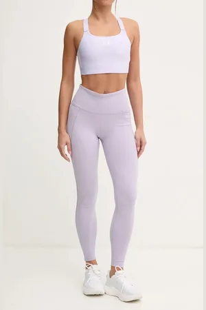 Reebok Legginsy treningowe LUX Collection kolor gładkie 100205606