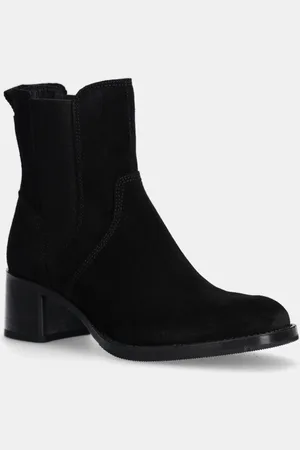 GANT Sztyblety zamszowe Workdale damskie kolor na słupku 29553797 G00