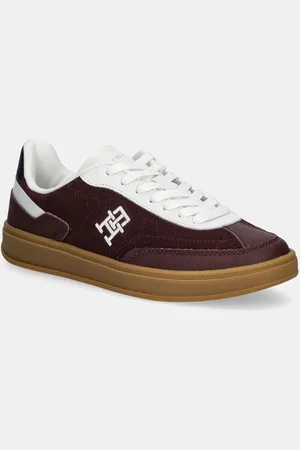 Tommy Hilfiger Sneakersy skórzane TH HERITAGE SNEAKER PERF kolor FW0FW08380