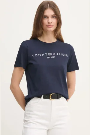 Tommy Hilfiger T-shirt bawełniany damski kolor WW0WW40276