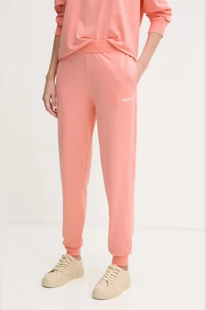 HUGO BOSS Spodnie lounge kolor gładkie 50490578