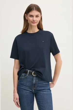Tommy Hilfiger T-shirt bawełniany damski kolor WW0WW43597