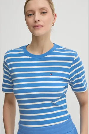 Tommy Hilfiger T-shirt bawełniany damski kolor WW0WW40587