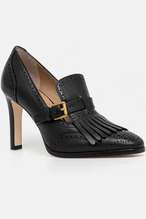 Ralph Lauren Szpilki skórzane Colleen kolor 802944557001