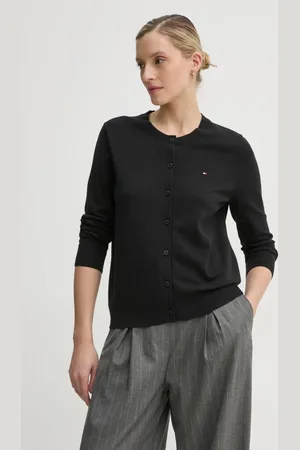 Tommy Hilfiger Kardigan damski kolor lekki WW0WW42370