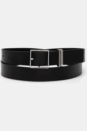 Calvin Klein Pasek skórzany damski kolor K60K612866