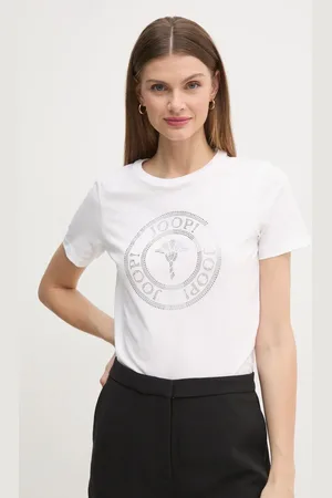 JOOP! T-shirt bawełniany damski kolor 30042942