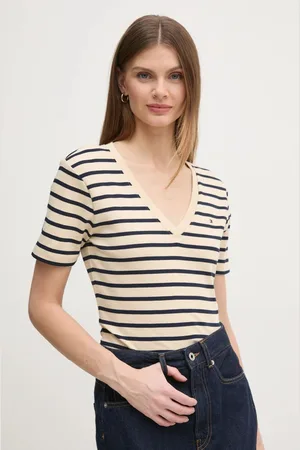 Tommy Hilfiger T-shirt bawełniany damski kolor WW0WW40584