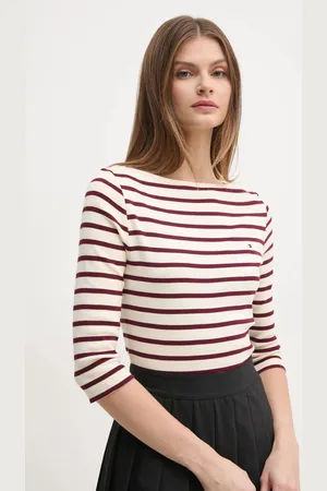 Tommy Hilfiger Longsleeve bawełniany kolor WW0WW40589