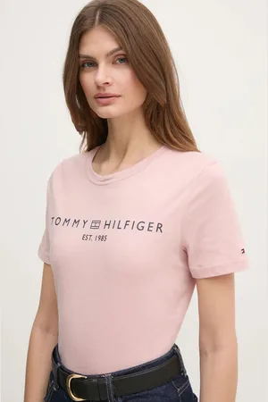 Tommy Hilfiger T-shirt bawełniany damski kolor WW0WW40276
