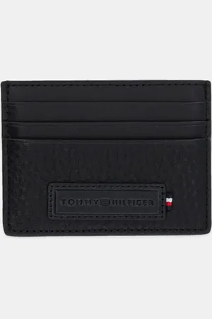 Tommy Hilfiger Etui na karty skórzane kolor AM0AM13030
