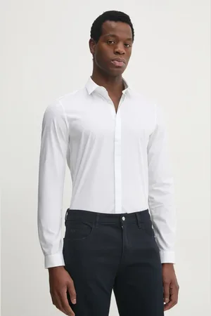 Calvin Klein Koszula męska kolor slim z kołnierzykiem klasycznym K10K109891