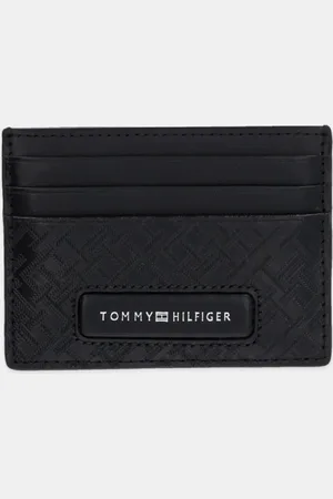 Tommy Hilfiger Etui na karty skórzane kolor AM0AM13026