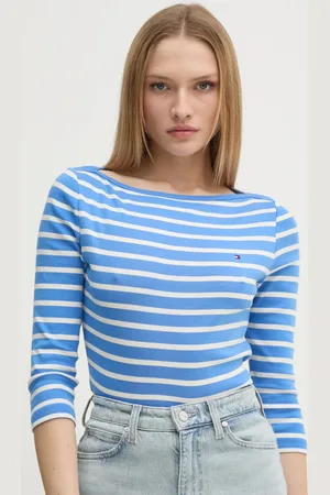 Tommy Hilfiger Longsleeve bawełniany kolor WW0WW40589