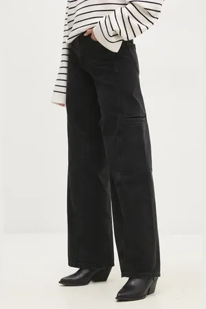 ANSWEAR Lab jeansy damskie high waist