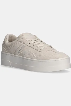 Tommy Hilfiger Sneakersy zamszowe THE GREENWICH FLATFORM ELEVATED kolor EN0EN02676