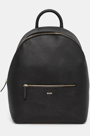 HUGO BOSS Plecak skórzany damski kolor duży gładki 50528999