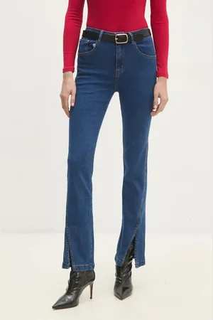 ANSWEAR Lab jeansy damskie high waist