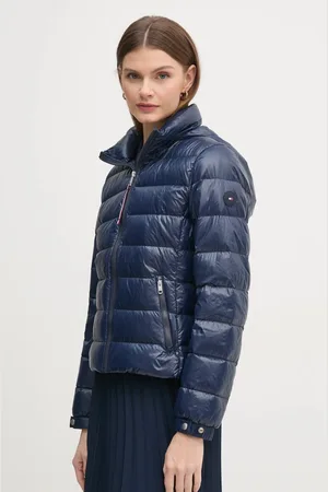 Tommy Hilfiger Kurtka puchowa damska kolor przejściowa WW0WW44980