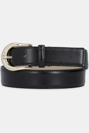 HUGO BOSS Pasek skórzany damski kolor 50536887