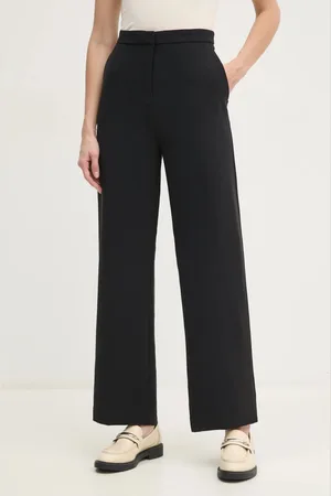 Tommy Hilfiger Spodnie damskie kolor proste high waist WW0WW45445