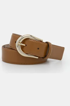 HUGO BOSS Pasek skórzany damski kolor 50536887
