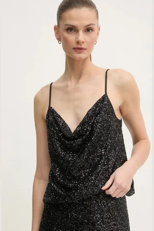 Diane von Furstenberg Bluzka damska kolor gładka DVFBS4S003