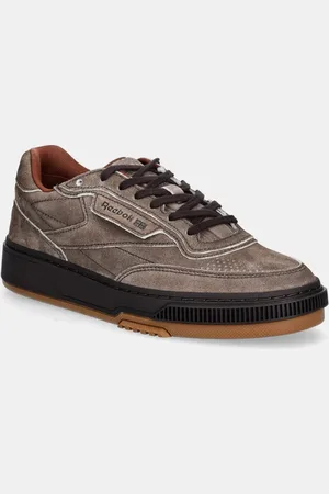 Reebok Sneakersy zamszowe Club C LTD kolor RMIA04DC99LEA00I6020