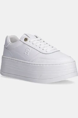 Tommy Hilfiger Sneakersy PLATFORM LUX COURT SNEAKER kolor FW0FW08379