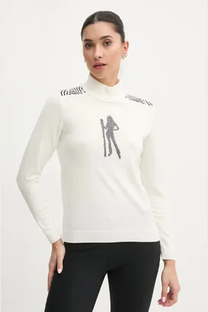 newland Sweter Fleur damski kolor ciepły z golfem N46548.91